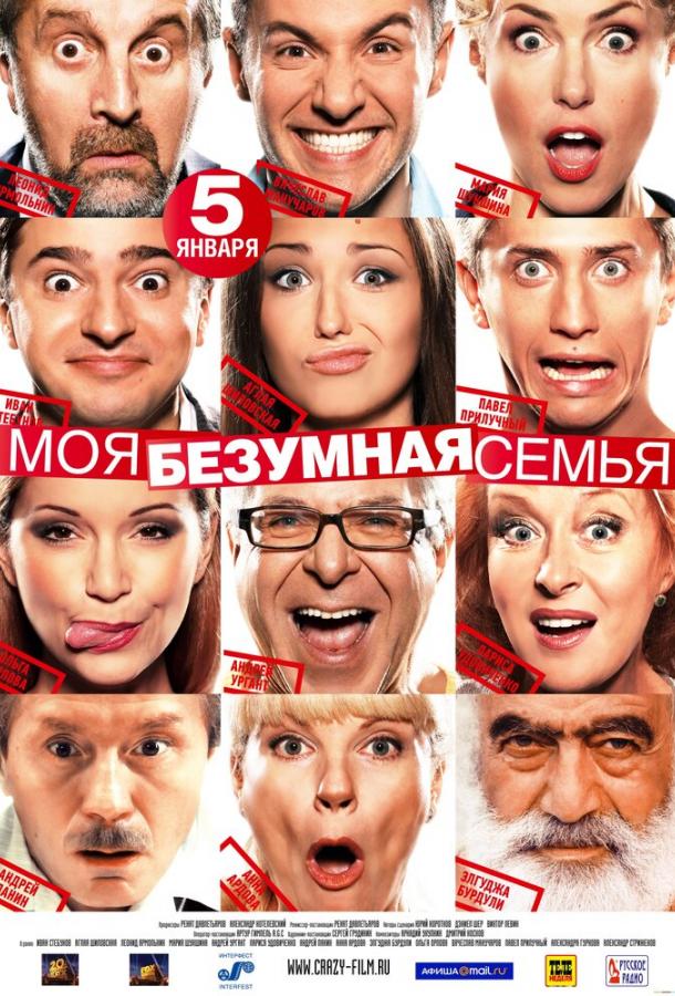 Постер к Моя безумная семья (2011)