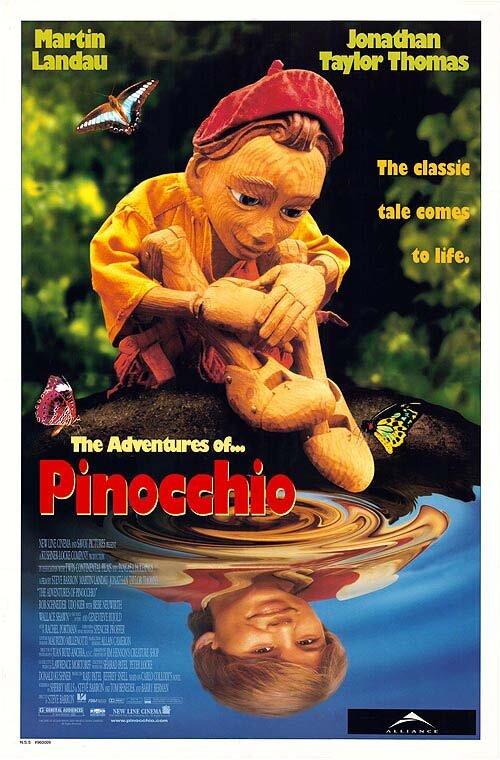 Постер к Приключения Пиноккио (1996)